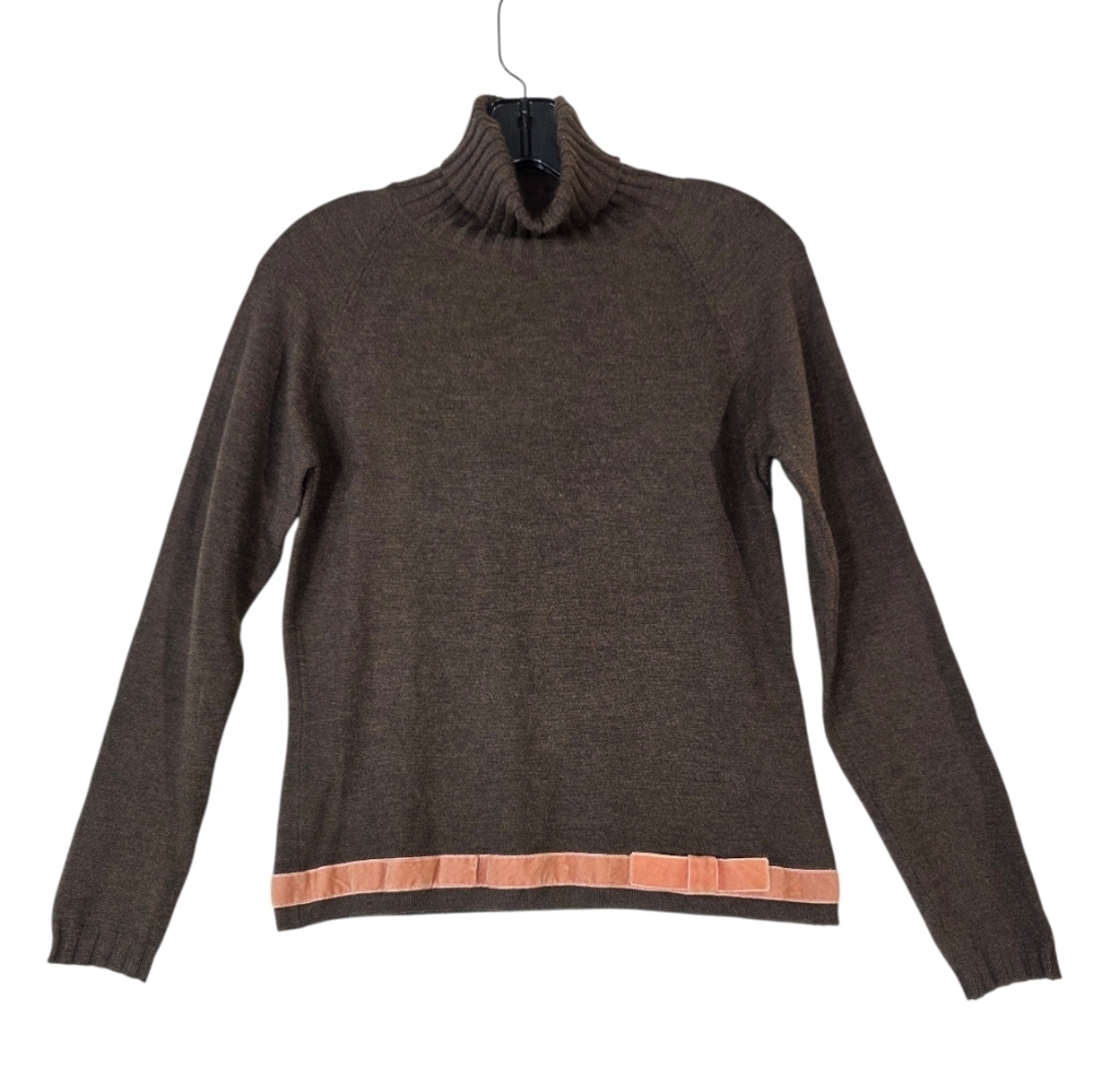 Blumarine Blugirl knit wool y2k Turtle neck Sweater/long sleeves top